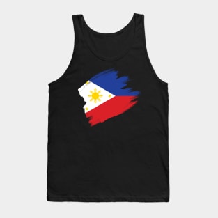 Philippines Flag Filipino Filipina Pinoy Pinay Pride Gifts Tank Top